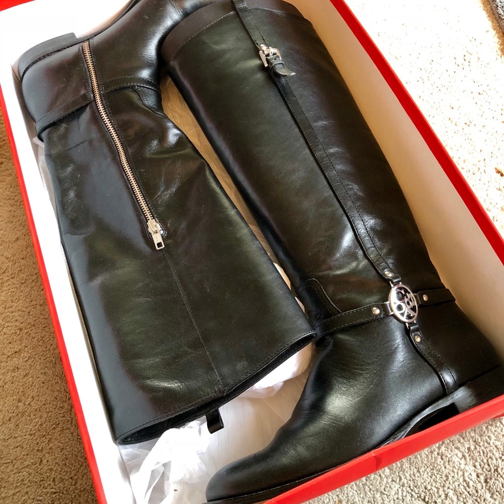 Black boots by Coach!